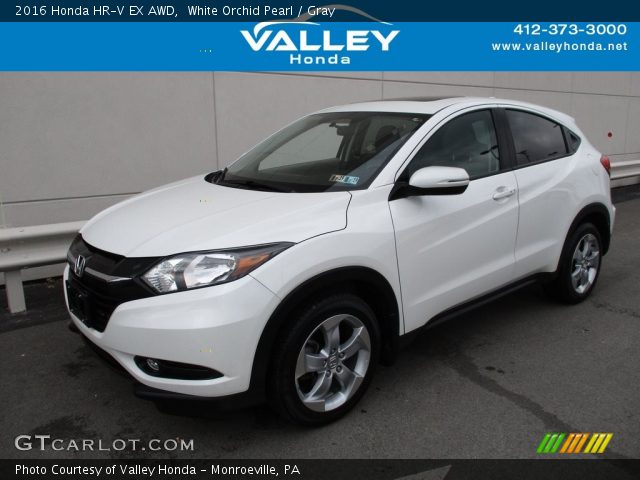 2016 Honda HR-V EX AWD in White Orchid Pearl