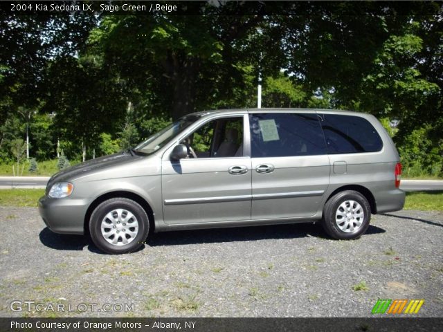 2004 Kia Sedona LX in Sage Green