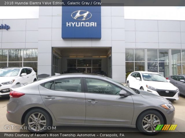 2018 Hyundai Elantra Value Edition in Galactic Gray
