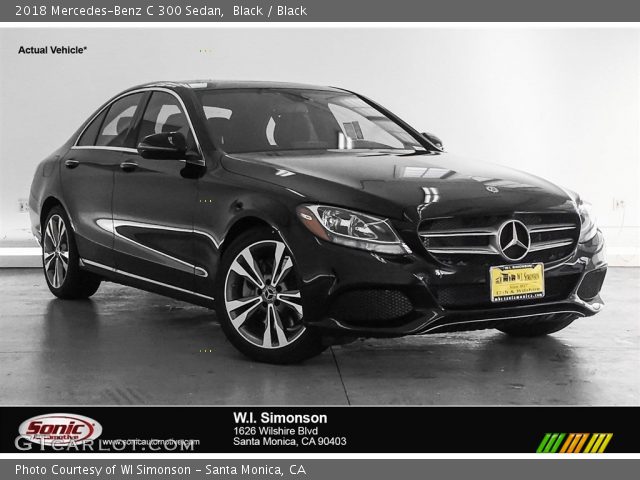 2018 Mercedes-Benz C 300 Sedan in Black