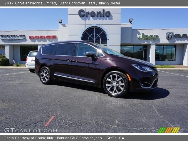 2017 Chrysler Pacifica Limited in Dark Cordovan Pearl