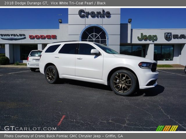 2018 Dodge Durango GT in Vice White Tri-Coat Pearl