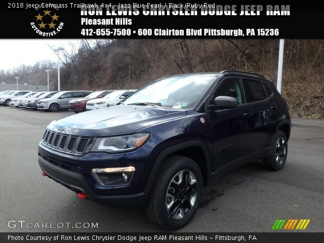 2018 Jeep Compass Trailhawk 4x4 in Jazz Blue Pearl