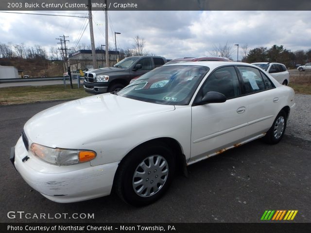 2003 Buick Century Custom in White
