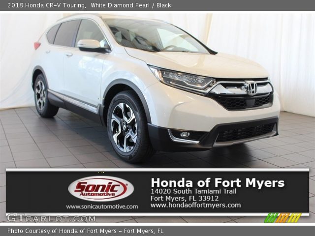 2018 Honda CR-V Touring in White Diamond Pearl