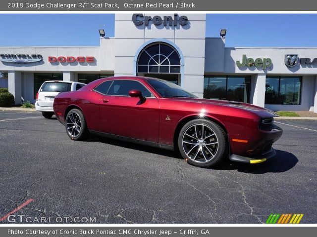 2018 Dodge Challenger R/T Scat Pack in Octane Red Pearl