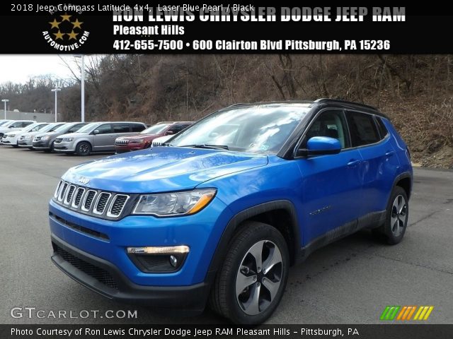 2018 Jeep Compass Latitude 4x4 in Laser Blue Pearl