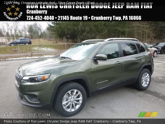 2019 Jeep Cherokee Latitude 4x4 in Olive Green Pearl