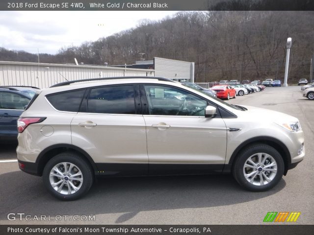 2018 Ford Escape SE 4WD in White Gold