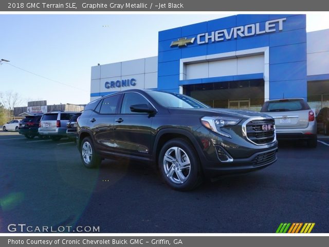 2018 GMC Terrain SLE in Graphite Gray Metallic