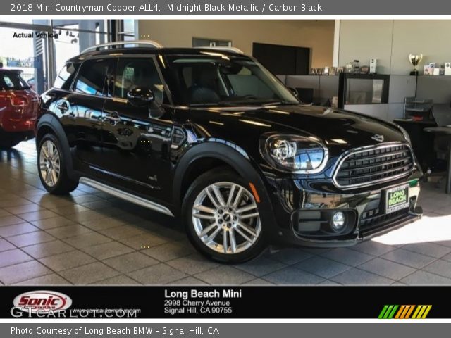 2018 Mini Countryman Cooper ALL4 in Midnight Black Metallic
