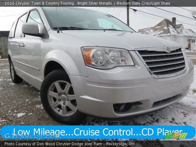 2010 Chrysler Town & Country Touring in Bright Silver Metallic