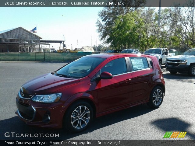 2018 Chevrolet Sonic LT Hatchback in Cajun Red Tintcoat