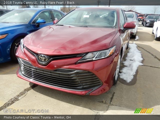 2018 Toyota Camry LE in Ruby Flare Pearl