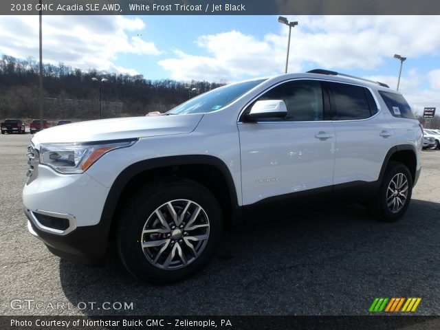 2018 GMC Acadia SLE AWD in White Frost Tricoat