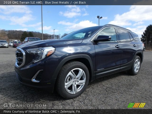 2018 GMC Terrain SLE AWD in Blue Steel Metallic