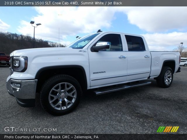 2018 GMC Sierra 1500 SLT Crew Cab 4WD in Summit White