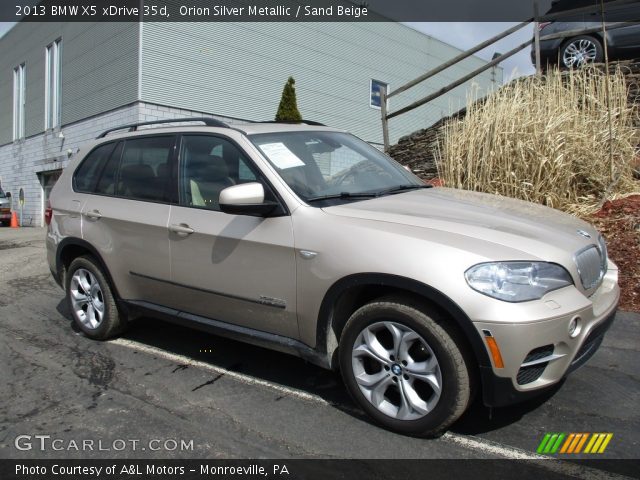 2013 BMW X5 xDrive 35d in Orion Silver Metallic