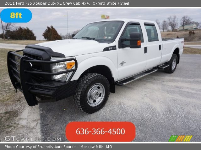 2011 Ford F350 Super Duty XL Crew Cab 4x4 in Oxford White