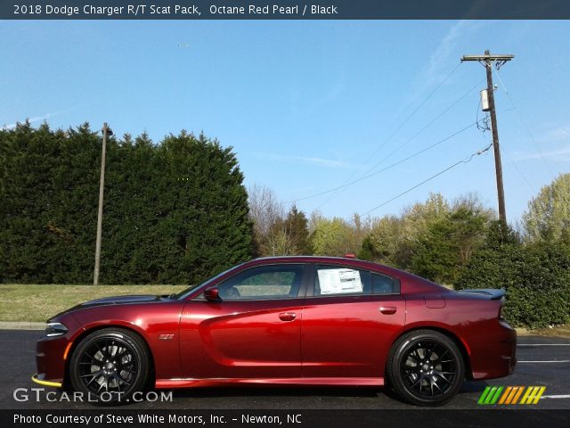 2018 Dodge Charger R/T Scat Pack in Octane Red Pearl