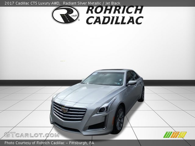 2017 Cadillac CTS Luxury AWD in Radiant Silver Metallic