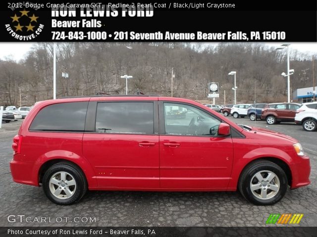 2012 Dodge Grand Caravan SXT in Redline 2 Pearl Coat