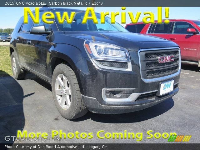 2015 GMC Acadia SLE in Carbon Black Metallic