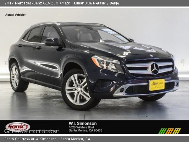 2017 Mercedes-Benz GLA 250 4Matic in Lunar Blue Metallic