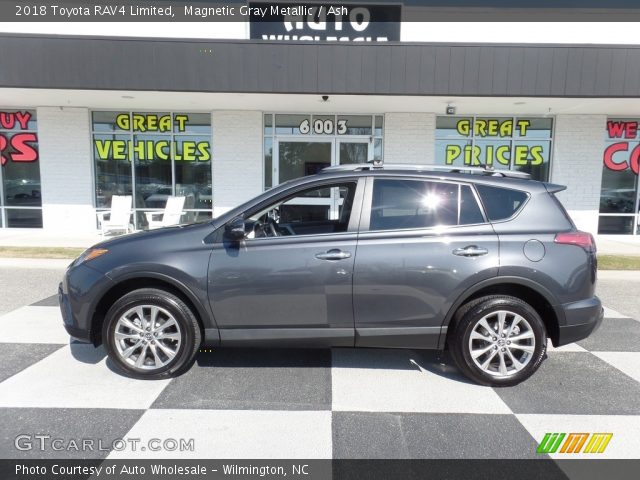 2018 Toyota RAV4 Limited in Magnetic Gray Metallic