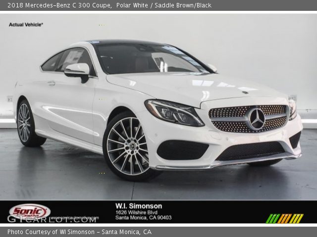 2018 Mercedes-Benz C 300 Coupe in Polar White