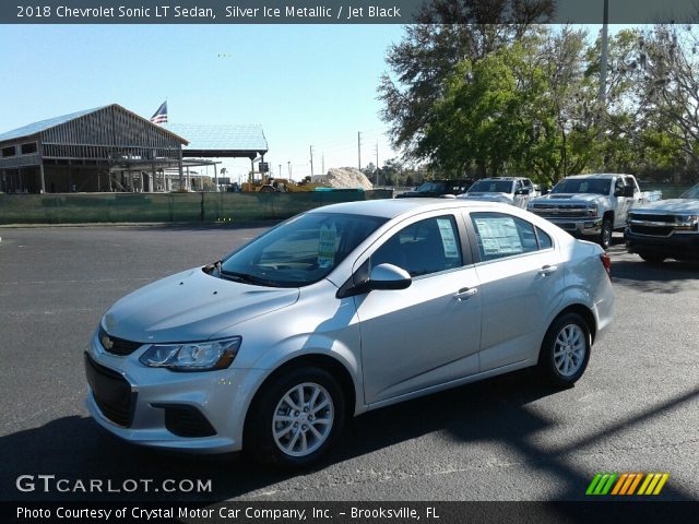 2018 Chevrolet Sonic LT Sedan in Silver Ice Metallic