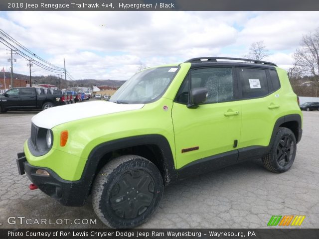 2018 Jeep Renegade Trailhawk 4x4 in Hypergreen