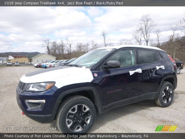 2018 Jeep Compass Trailhawk 4x4 in Jazz Blue Pearl