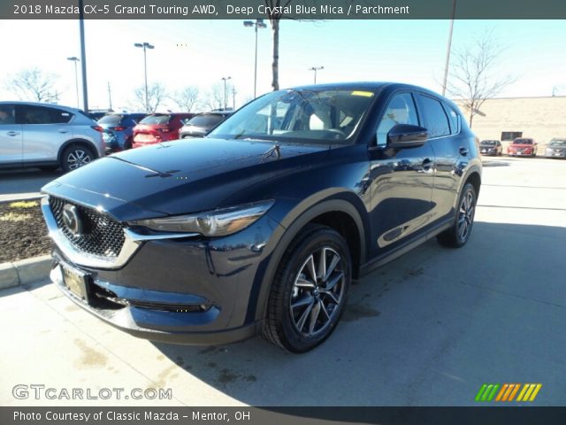 2018 Mazda CX-5 Grand Touring AWD in Deep Crystal Blue Mica