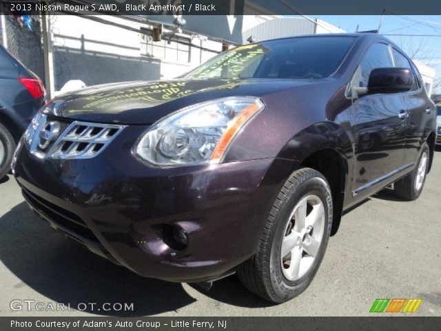 2013 Nissan Rogue S AWD in Black Amethyst