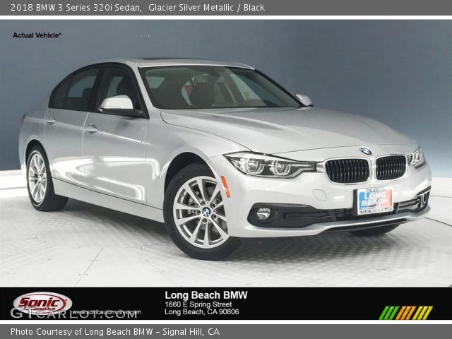 2018 BMW 3 Series 320i Sedan in Glacier Silver Metallic