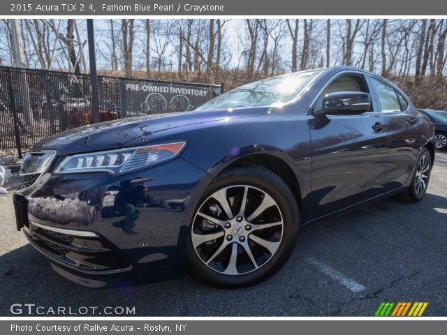 2015 Acura TLX 2.4 in Fathom Blue Pearl