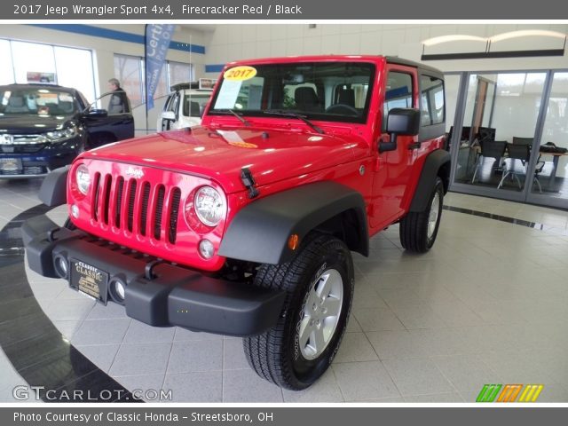 2017 Jeep Wrangler Sport 4x4 in Firecracker Red