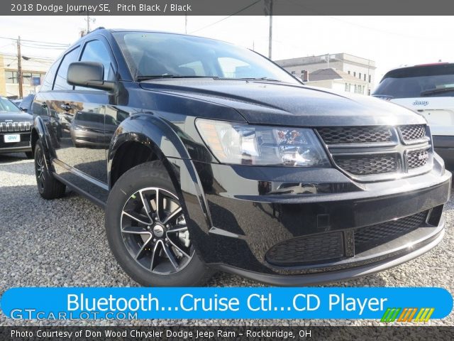 2018 Dodge Journey SE in Pitch Black