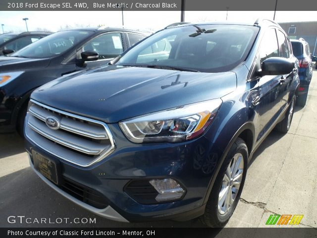 2018 Ford Escape SEL 4WD in Blue Metallic