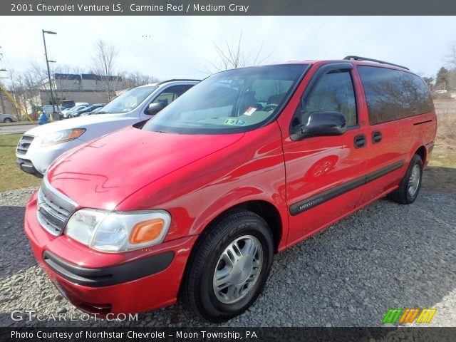 2001 Chevrolet Venture LS in Carmine Red
