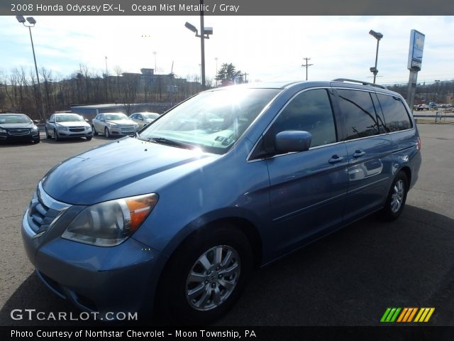 2008 Honda Odyssey EX-L in Ocean Mist Metallic