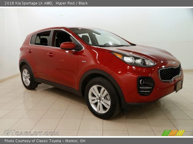 2018 Kia Sportage LX AWD in Hyper Red