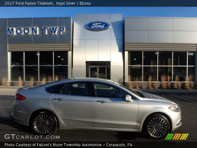 2017 Ford Fusion Titanium in Ingot Silver