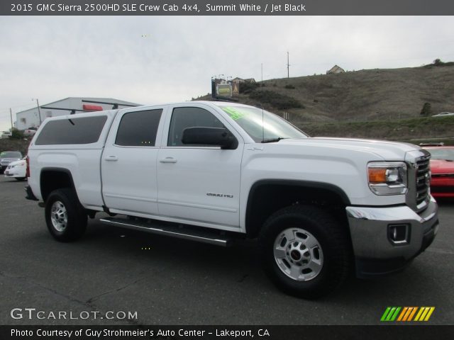 2015 GMC Sierra 2500HD SLE Crew Cab 4x4 in Summit White