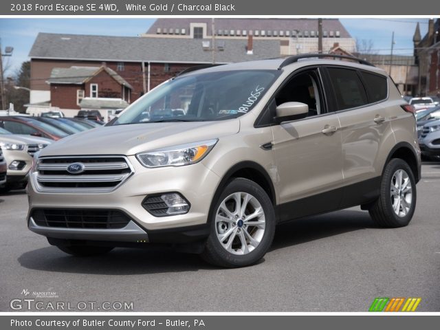 2018 Ford Escape SE 4WD in White Gold