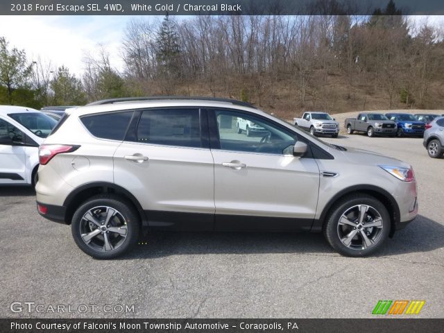 2018 Ford Escape SEL 4WD in White Gold