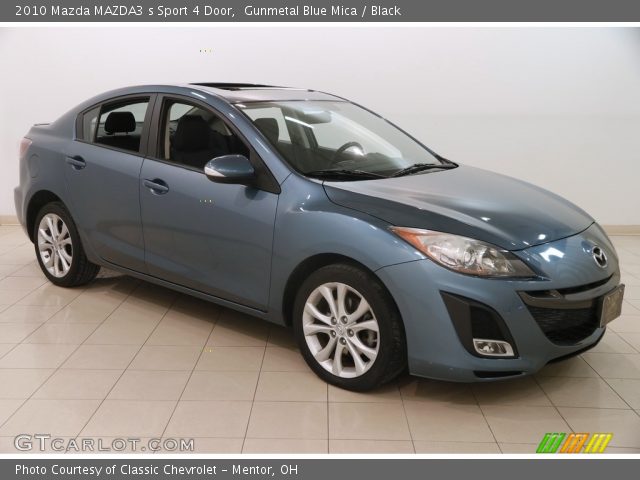2010 Mazda MAZDA3 s Sport 4 Door in Gunmetal Blue Mica