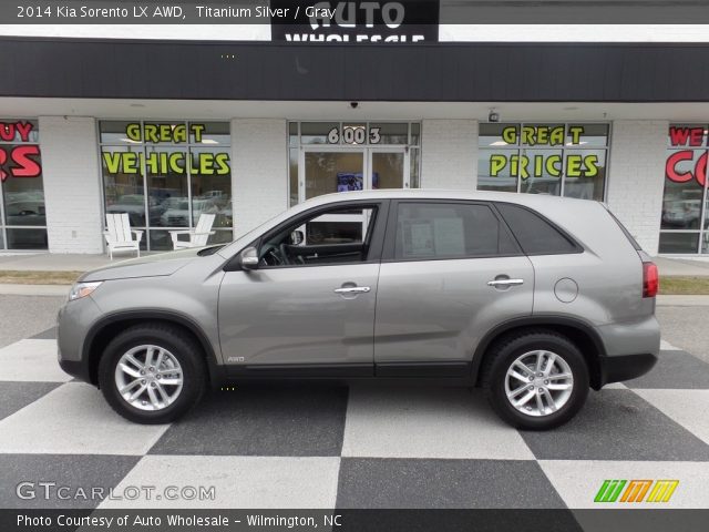 2014 Kia Sorento LX AWD in Titanium Silver