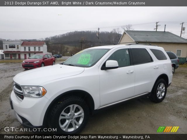 2013 Dodge Durango SXT AWD in Bright White